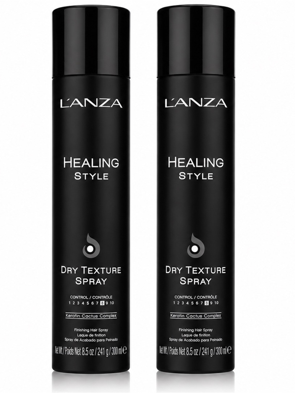 L’ANZA Healing Style Dry Texture Spray 8.5 oz 300ml Volumizing 2 Pack